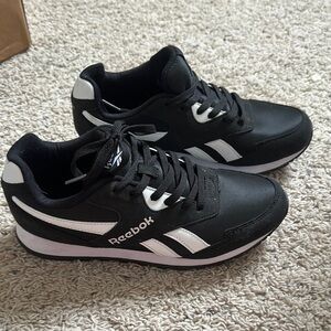 Reebok Black and White Sneakers